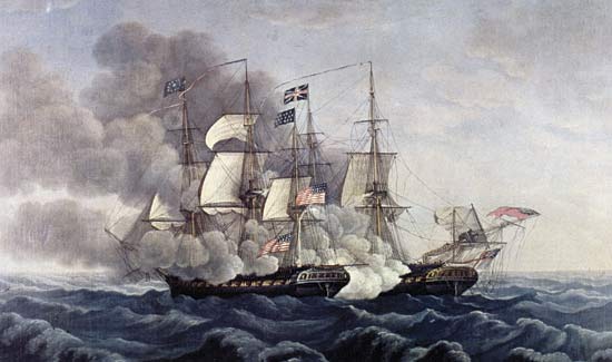 the quality of the navy men fighting during the war of 1812